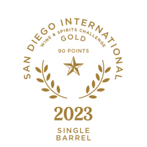 2023 San Diego International Wine & Spirits Challenge Gold Single Barrel