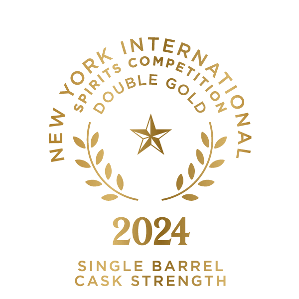 New York International Spirits Competition Double Gold 2024 Single Barrel Cask Strength